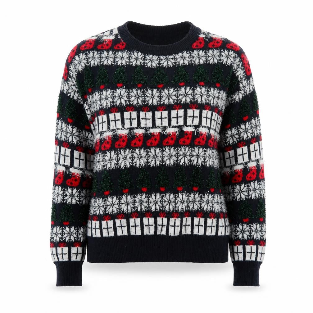 Womens UK Size 14 NEXT Multicoloured Pullover Jumper