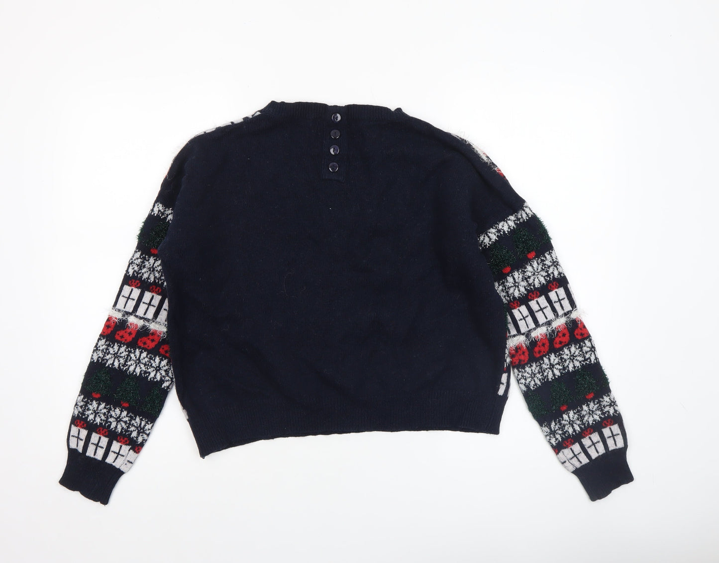Womens UK Size 14 NEXT Multicoloured Pullover Jumper
