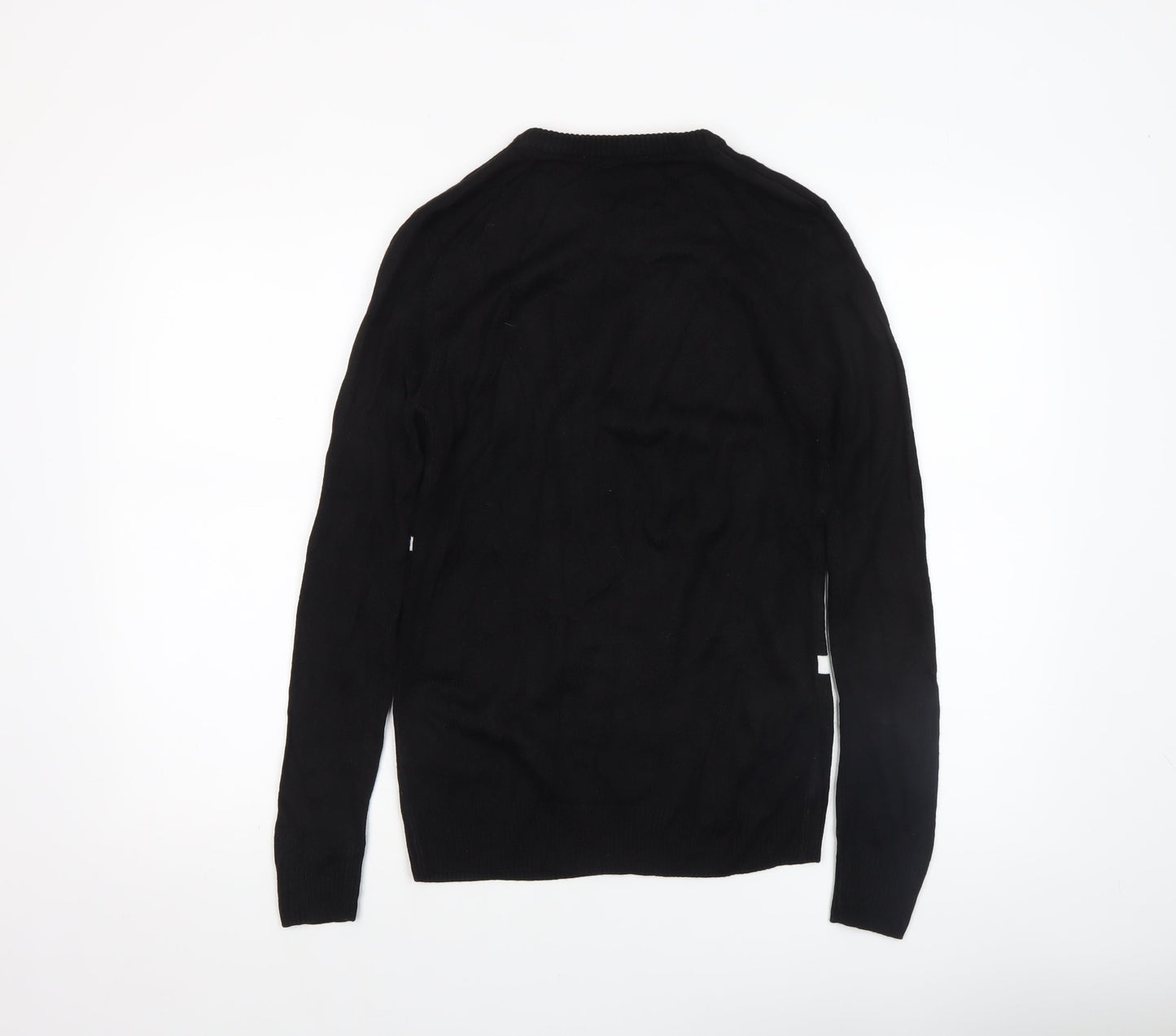 Boys UK Size 13-14 Years H&M Black Pullover Jumper