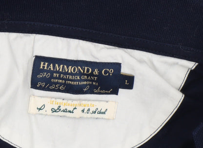 Mens UK Size L Hammond & Co Cotton Blend Polo Shirt