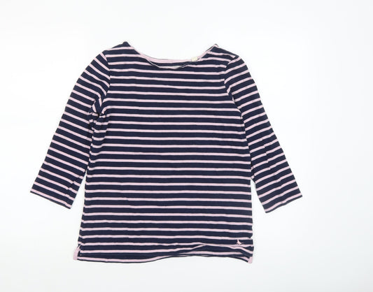 Womens UK Size 8 Jack Wills Blue Basic T-Shirt