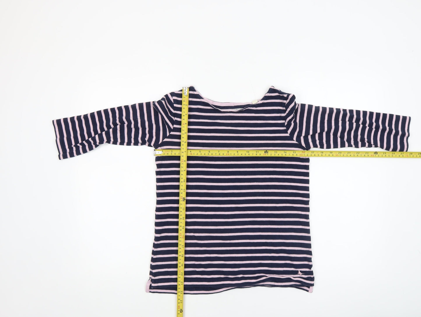 Womens UK Size 8 Jack Wills Blue Basic T-Shirt