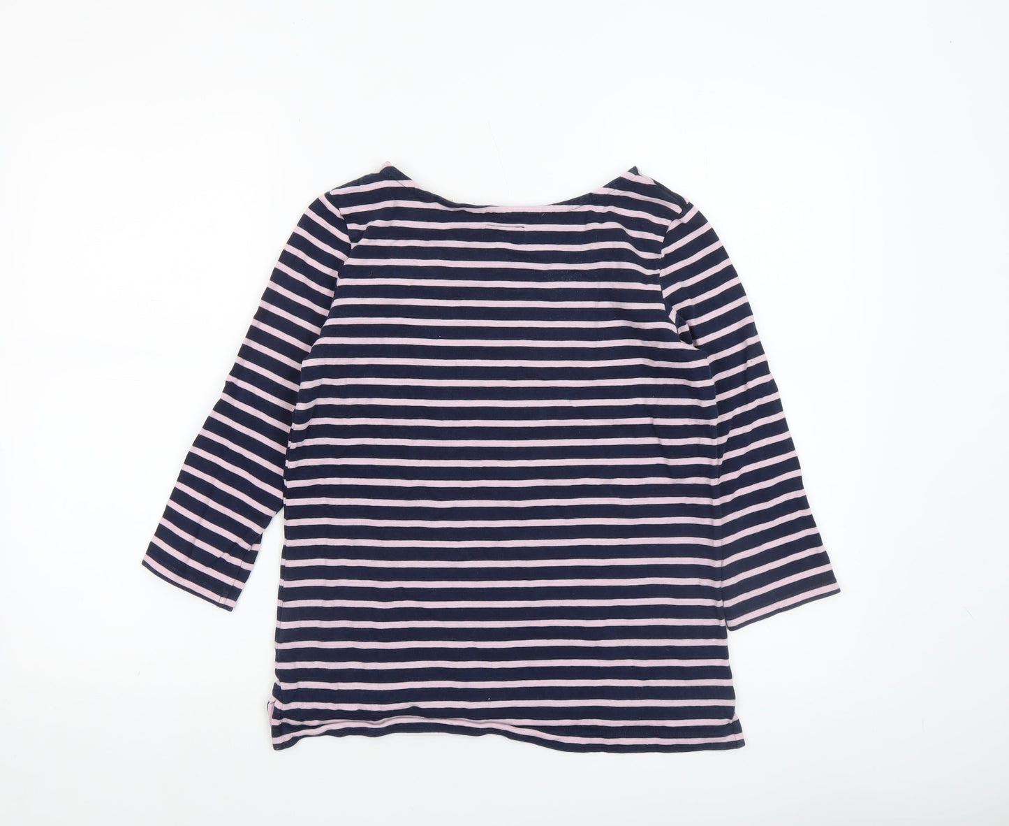 Womens UK Size 8 Jack Wills Blue Basic T-Shirt