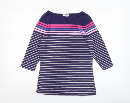 Womens UK Size M Tabitha Webb Multicoloured Basic T-Shirt