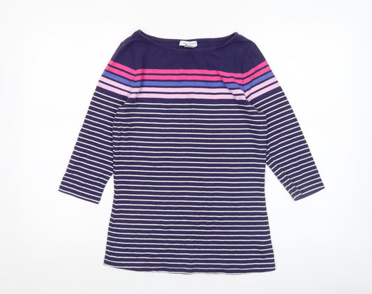 Womens UK Size M Tabitha Webb Multicoloured Basic T-Shirt