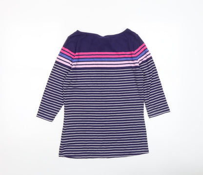 Womens UK Size M Tabitha Webb Multicoloured Basic T-Shirt