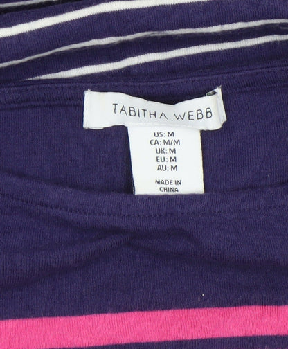Womens UK Size M Tabitha Webb Multicoloured Basic T-Shirt