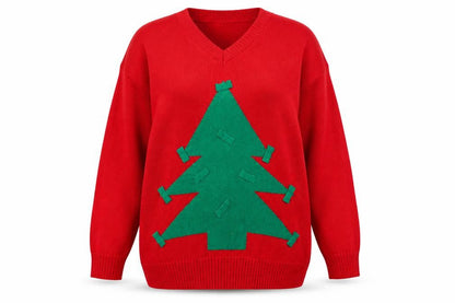 Womens UK Size 7XL Christmas Jumper King Red Pullover Jumper