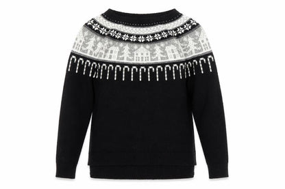Womens UK Size 8 NEXT Black Pullover Jumper