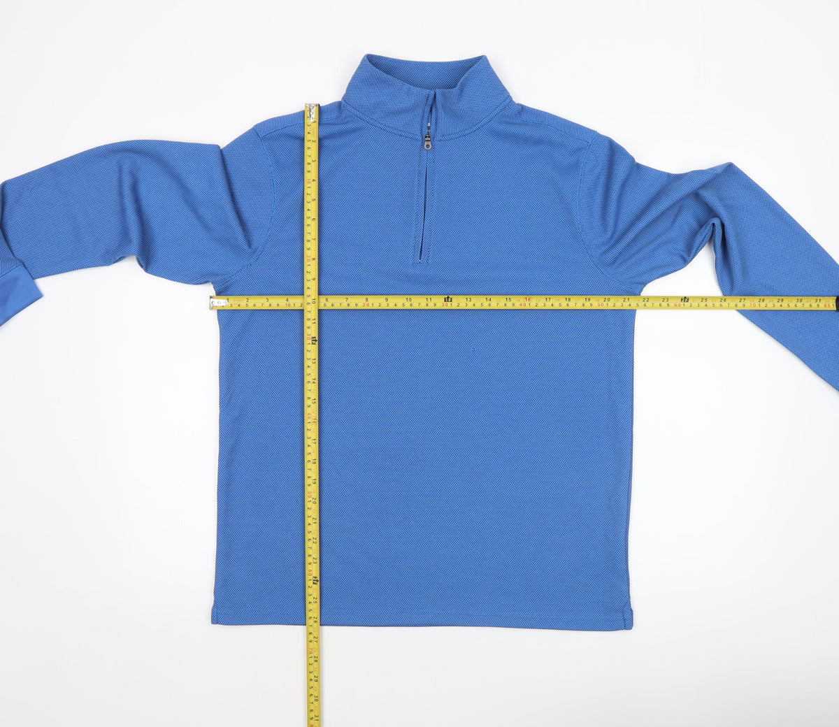 Mens UK Size M Croft & Barrow Blue Pullover Sweatshirt