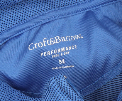 Mens UK Size M Croft & Barrow Blue Pullover Sweatshirt