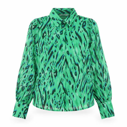 Womens UK Size 8 Michelle Keegan Green Basic Blouse