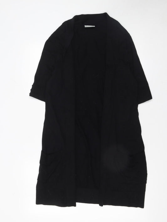 Womens UK Size M Wallis Black Cardigan Jumper