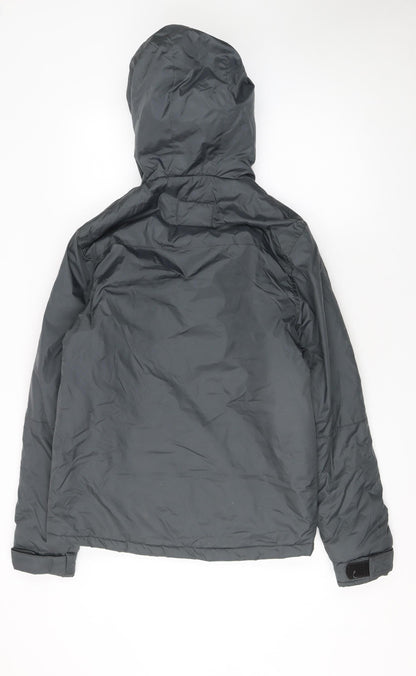 Mens UK Size S BORO 1876 Grey Puffer Jacket