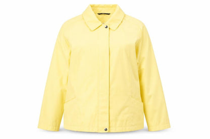 Bonmarché Women's Yellow Rain Coat Jacket M Water Resistant