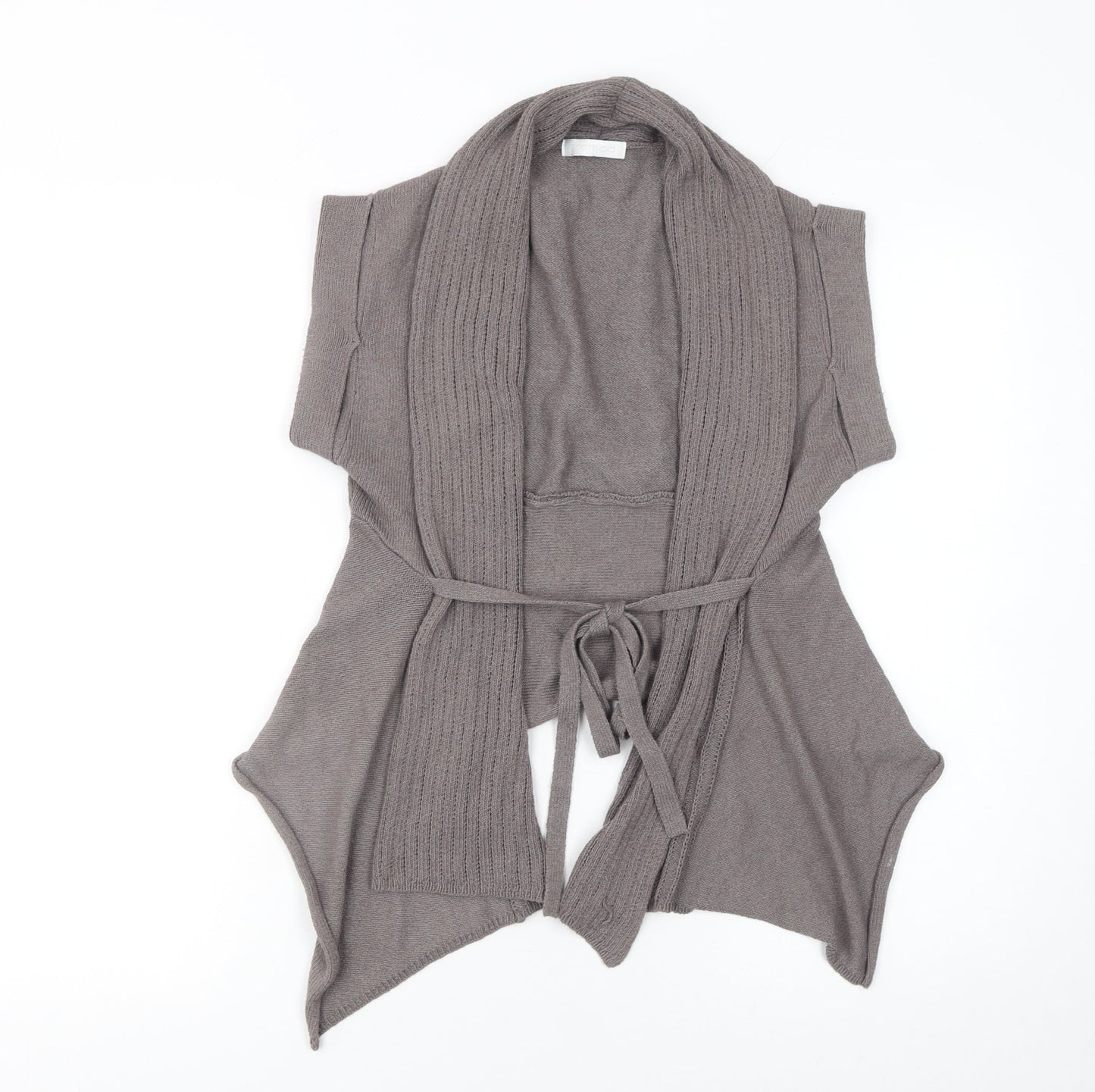 Womens UK Size 6 Promod Grey Cardigan Jumper