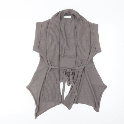 Womens UK Size 6 Promod Grey Cardigan Jumper