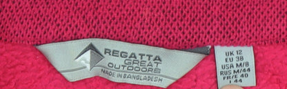 Womens UK Size 12 Regatta Pink Pullover Sweatshirt