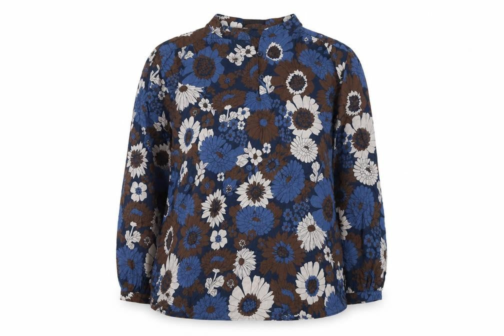 Womens UK Size 10 OPUS Blue Basic Blouse