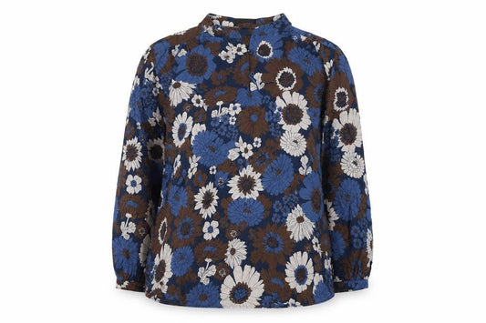 Womens UK Size 10 OPUS Blue Basic Blouse