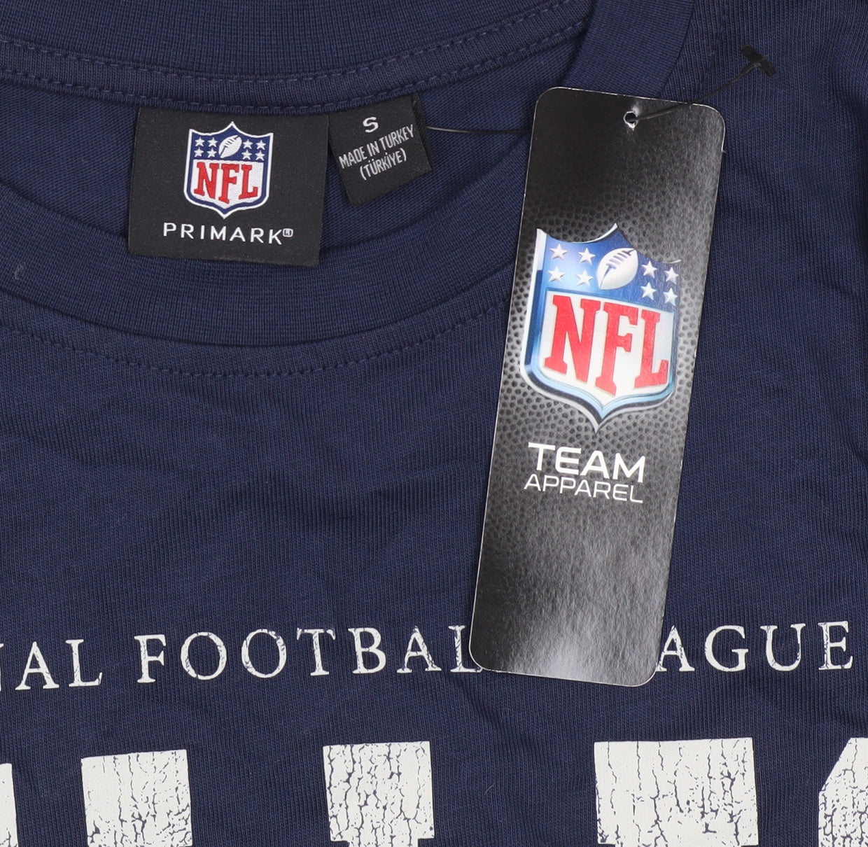 Primark Men's Blue Dallas Cowboys NFL Graphic T-Shirt Size S