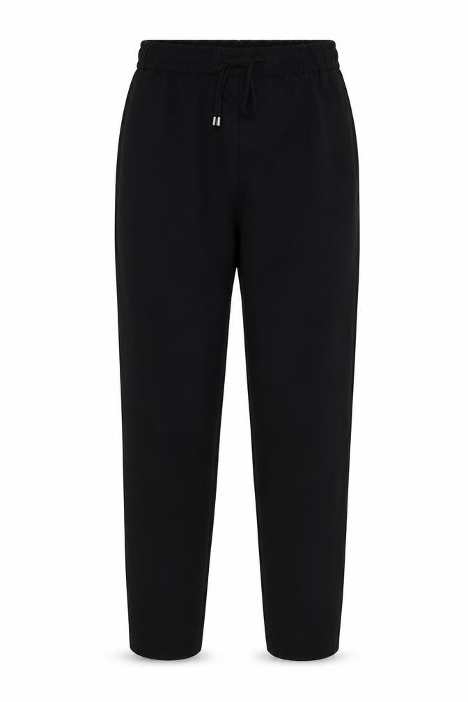 Womens UK Size 10 InWear Regular Fit Jogger Black Trousers