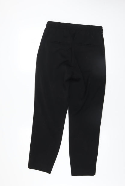 Womens UK Size 10 InWear Regular Fit Jogger Black Trousers