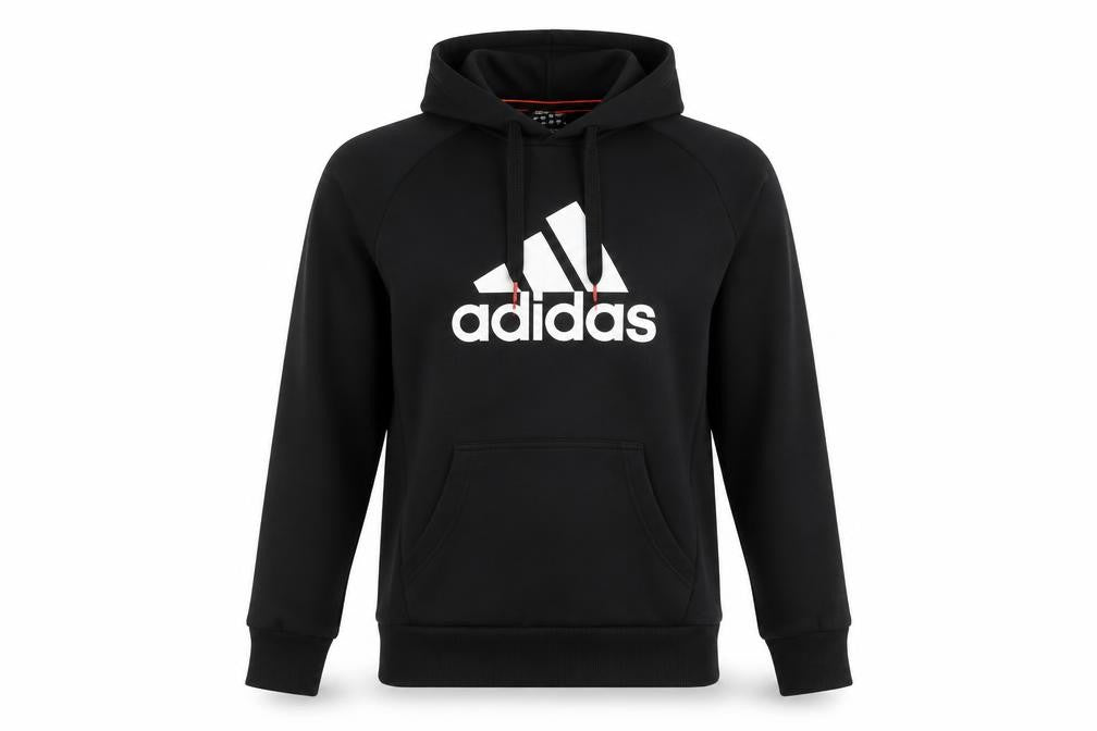 Mens UK Size S adidas Black Pullover Hoodie