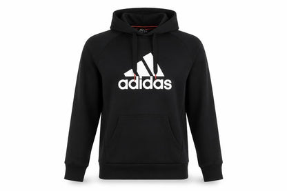 Mens UK Size S adidas Black Pullover Hoodie