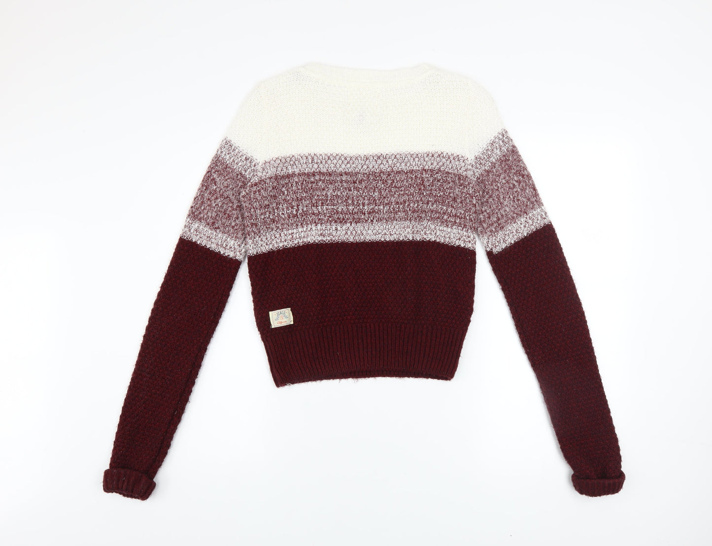 Womens UK Size 8 SoulCal & Co Multicoloured Pullover Jumper