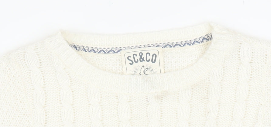 Womens UK Size 8 SoulCal & Co Multicoloured Pullover Jumper