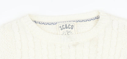 Womens UK Size 8 SoulCal & Co Multicoloured Pullover Jumper