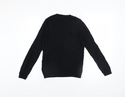 Womens UK Size 8 Dunnes Black Pullover Jumper