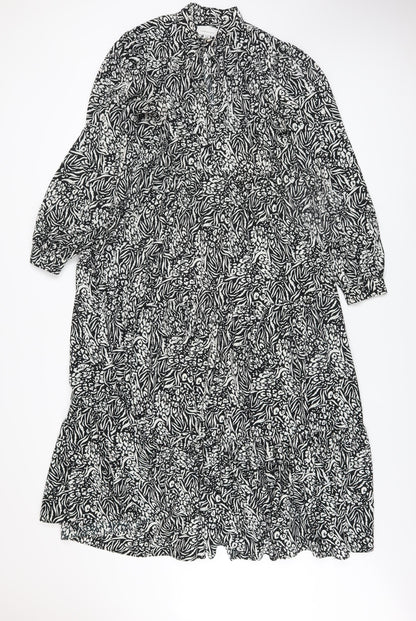 Womens UK Size 10 Topshop Fit & Flare Dress