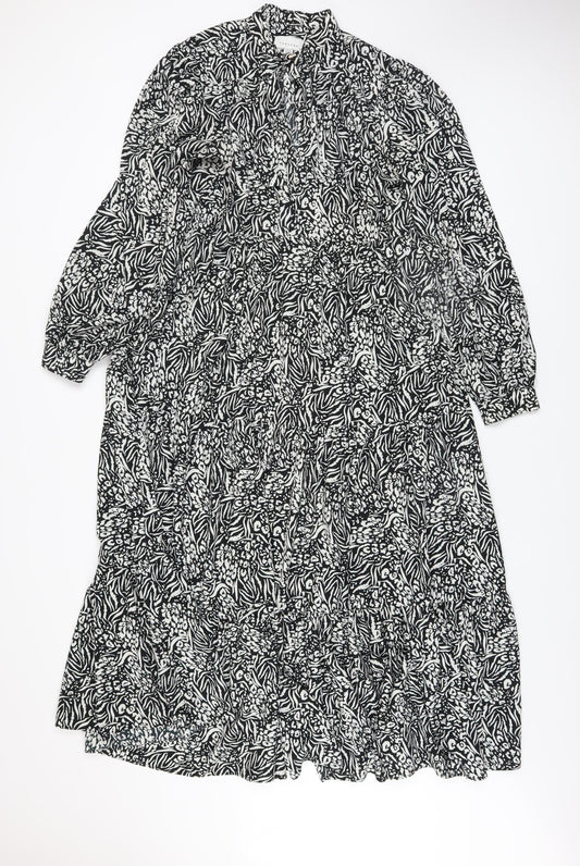 Womens UK Size 10 Topshop Fit & Flare Dress