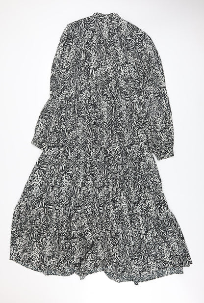 Womens UK Size 10 Topshop Fit & Flare Dress
