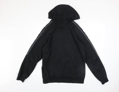 Mens UK Size S adidas Black Pullover Hoodie