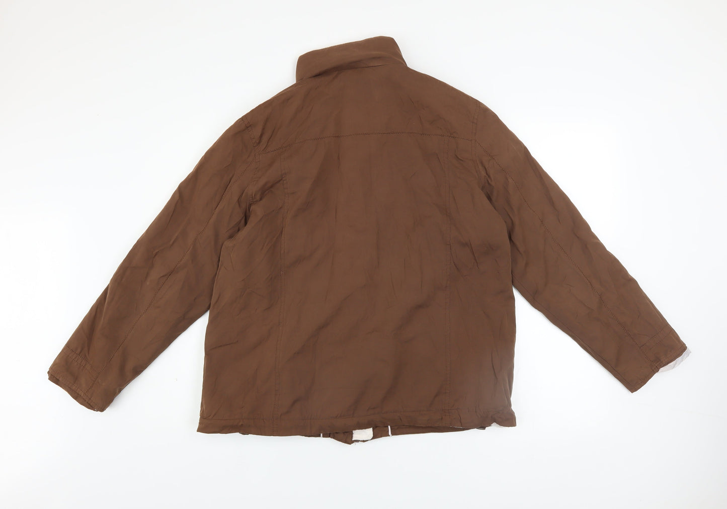 Mens UK Size L Paco Sport Brown Basic Jacket