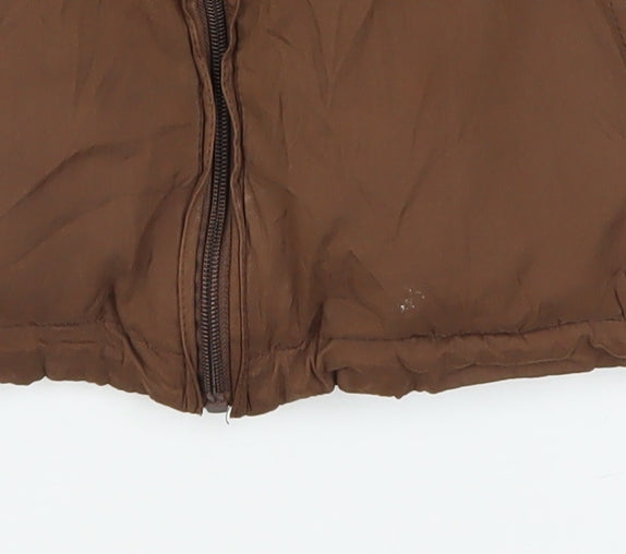 Mens UK Size L Paco Sport Brown Basic Jacket