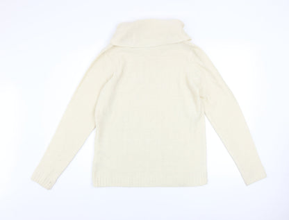Womens UK Size 12 Regatta Ivory Pullover Jumper
