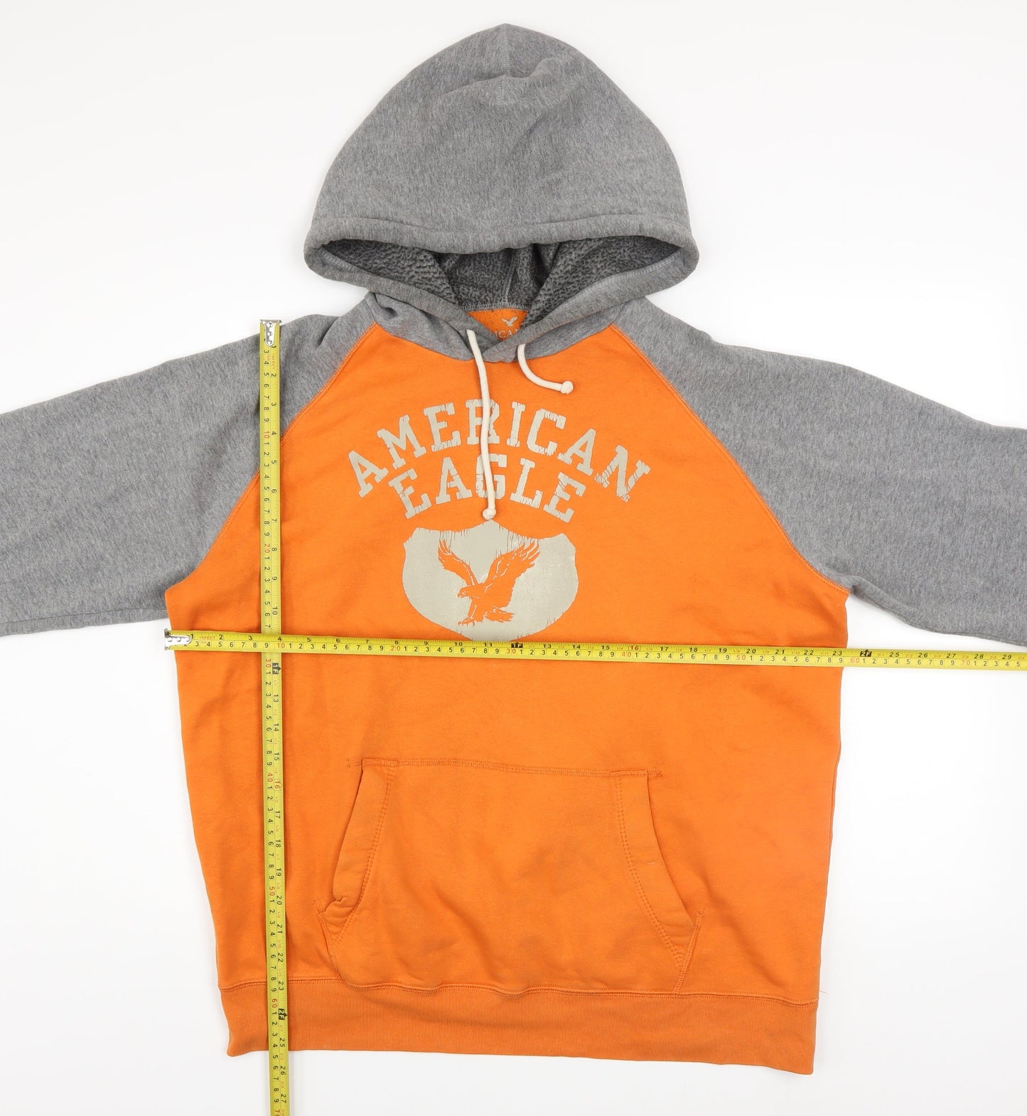 Mens UK Size L American Eagle Multicoloured Pullover Hoodie