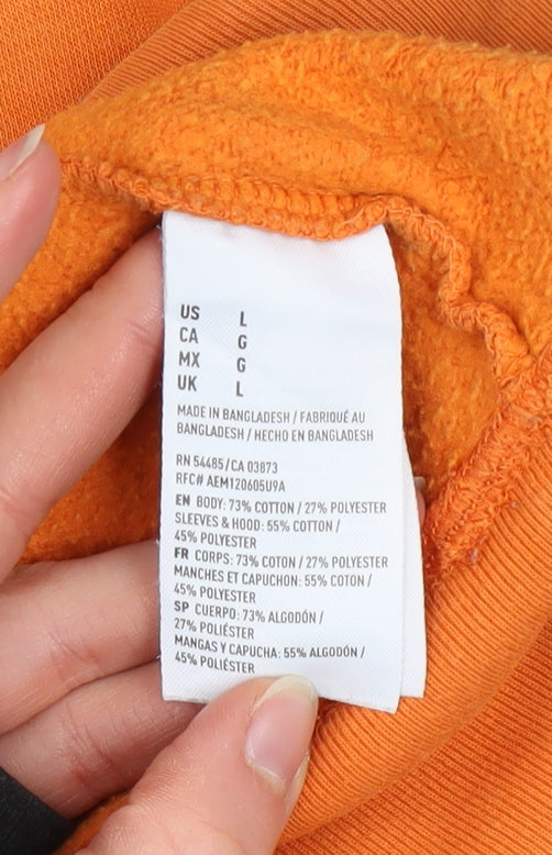 Mens UK Size L American Eagle Multicoloured Pullover Hoodie