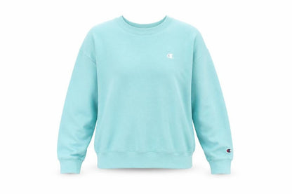 Womens UK Size M Champion Blue Pullover Sweatshirt