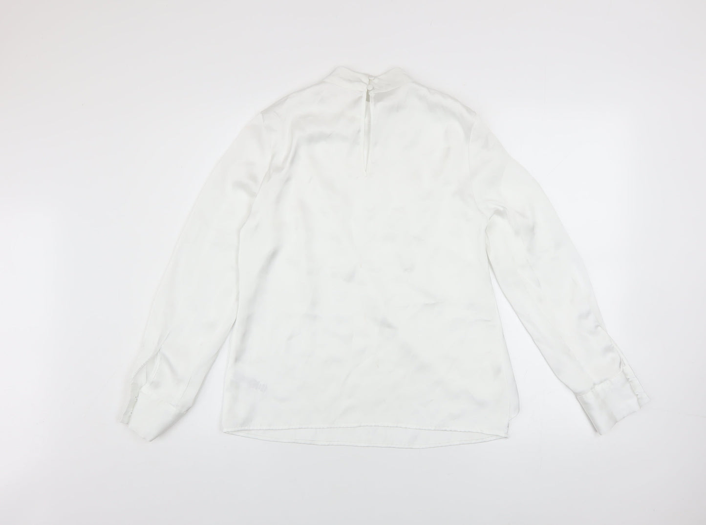 Womens UK Size XS Savida White Wrap Blouse
