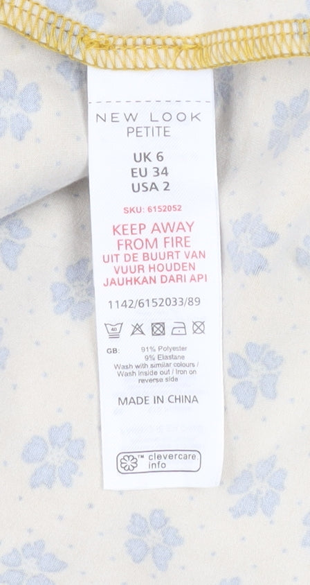 Womens UK Size 6 New Look A-Line Dress