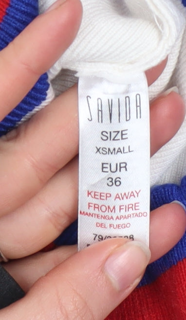 Womens UK Size XS Savida Ivory Pullover Jumper
