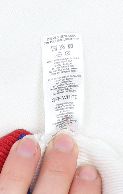 Womens UK Size XS Savida Ivory Pullover Jumper
