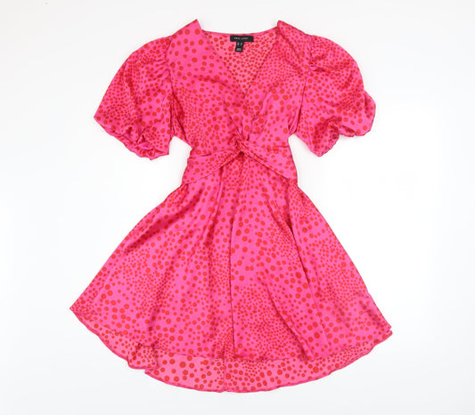 Womens UK Size 10 New Look Wrap Dress
