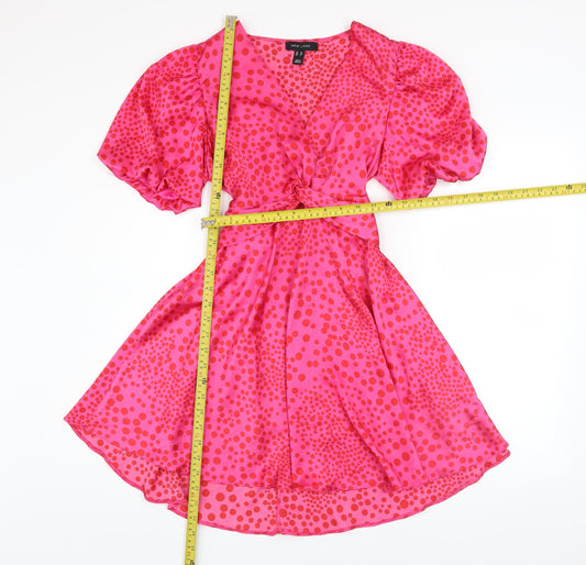 Womens UK Size 10 New Look Wrap Dress