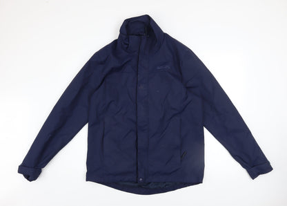 Mens UK Size S Mountain Warehouse Blue Rain Coat